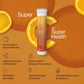 Setu Vitamin C: Fizz - 20 Effervescent Tablets - Swadesiicart