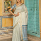 Shree Shyam Fashion Sky Blueline Saree
