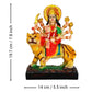 Tied Ribbons Nav Durga Devi Sherawali Mata Murti Statue - Swadesiicart