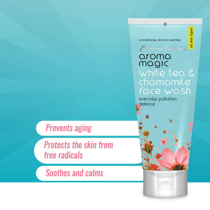 Blossom Kochhar Aroma Magic White Tea & Chamomile Face Wash - Swadesiicart