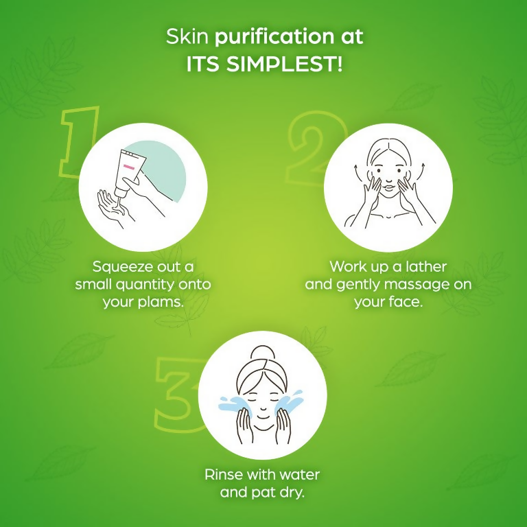 Torque's Refresh Neem Face Wash Cleanses And Soothes Skin - Swadesiicart