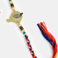 NVR Men Gold-Toned Peacock Design Stone-Studdded Rakhi With Roli Chawal & Chocolate | Swadesiicart
