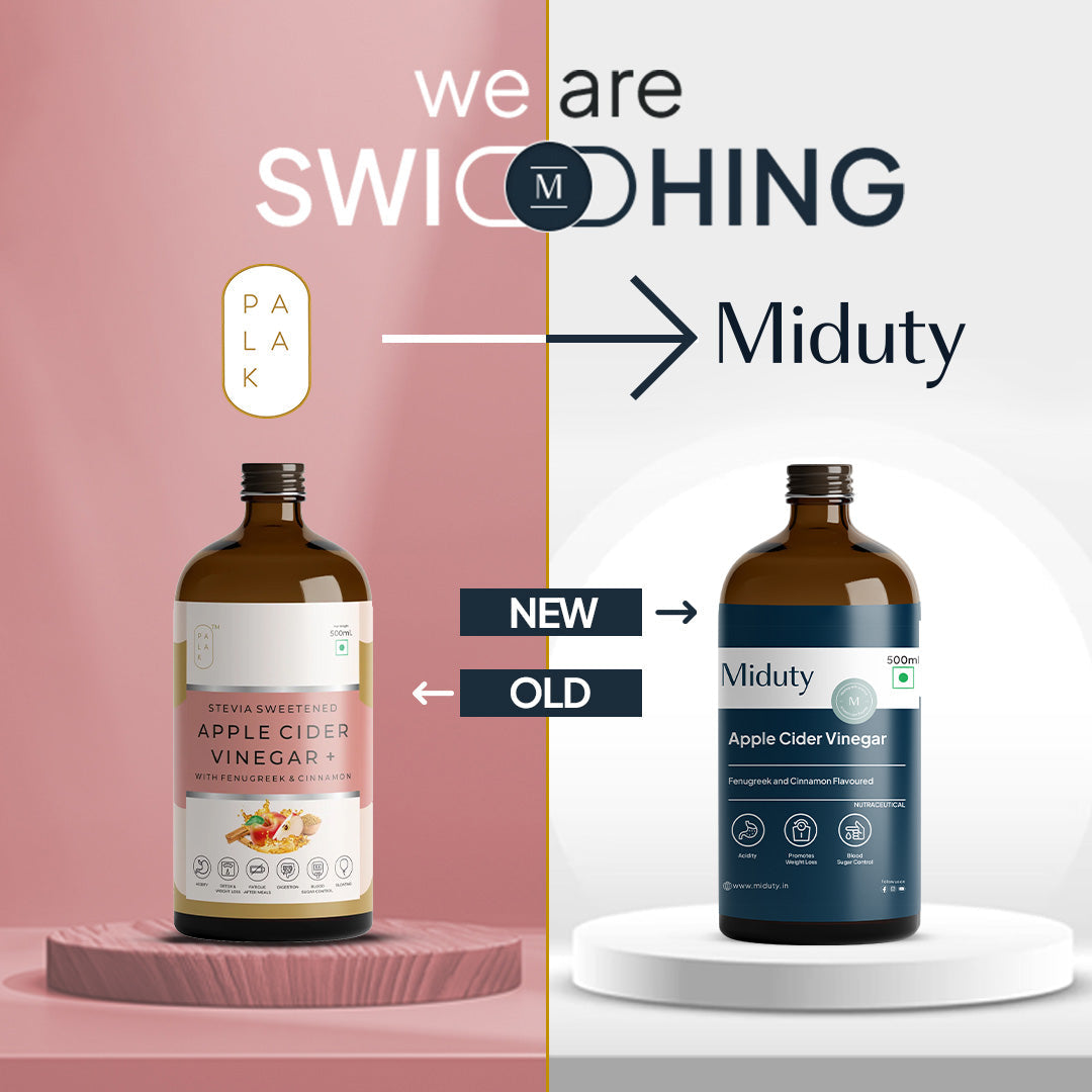 Miduty by Palak Notes Apple Cider Vinegar - Swadesiicart