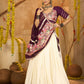 AI Fashion Off White Crepe Designer Navratri Wear Lehenga Choli Collection