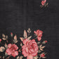 Ahalyaa Women's Traditional Semi Stitch Saree - Black | Swadesiicart