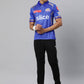 playR Men Printed Polo Collar Dri-FIT MI Official Match Jersey T-shirt IPL, T20 | Swadesiicart