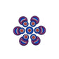 Kundan HandiKrafts Designer Double Round Blue (Baby) - Swadesiicart