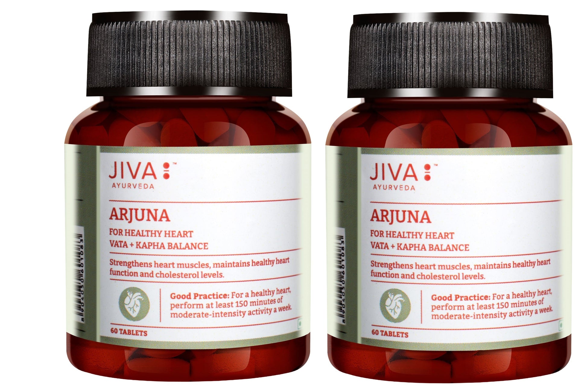 Jiva Ayurveda Arjuna Tablets - Swadesiicart