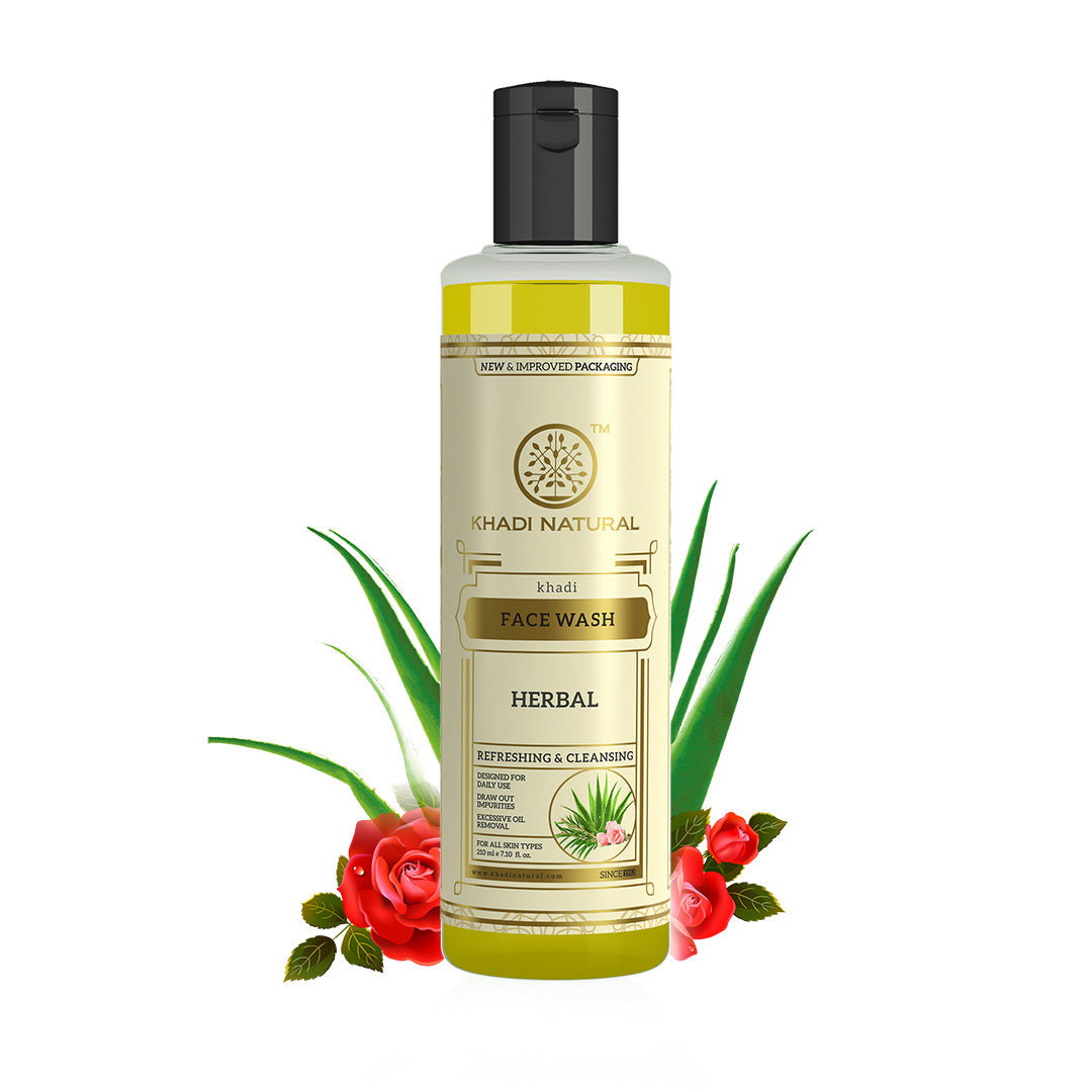 Khadi Natural Herbal Face Wash - 210ml