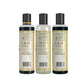 Khadi Natural  Amla & Bhringraj Hair Care Cleanser, Conditioner & Oil – SLS & Paraben Free Combo Pack of 3 - 210ml Each