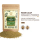 Khadi Natural Organic Neem Leaf Powder For Hair - 100% Natural - 100gm