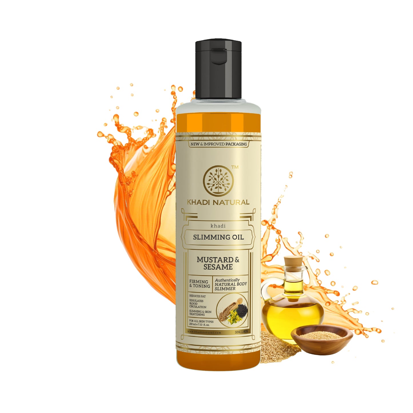 Khadi Natural Slimming Oil - 210ml Sale