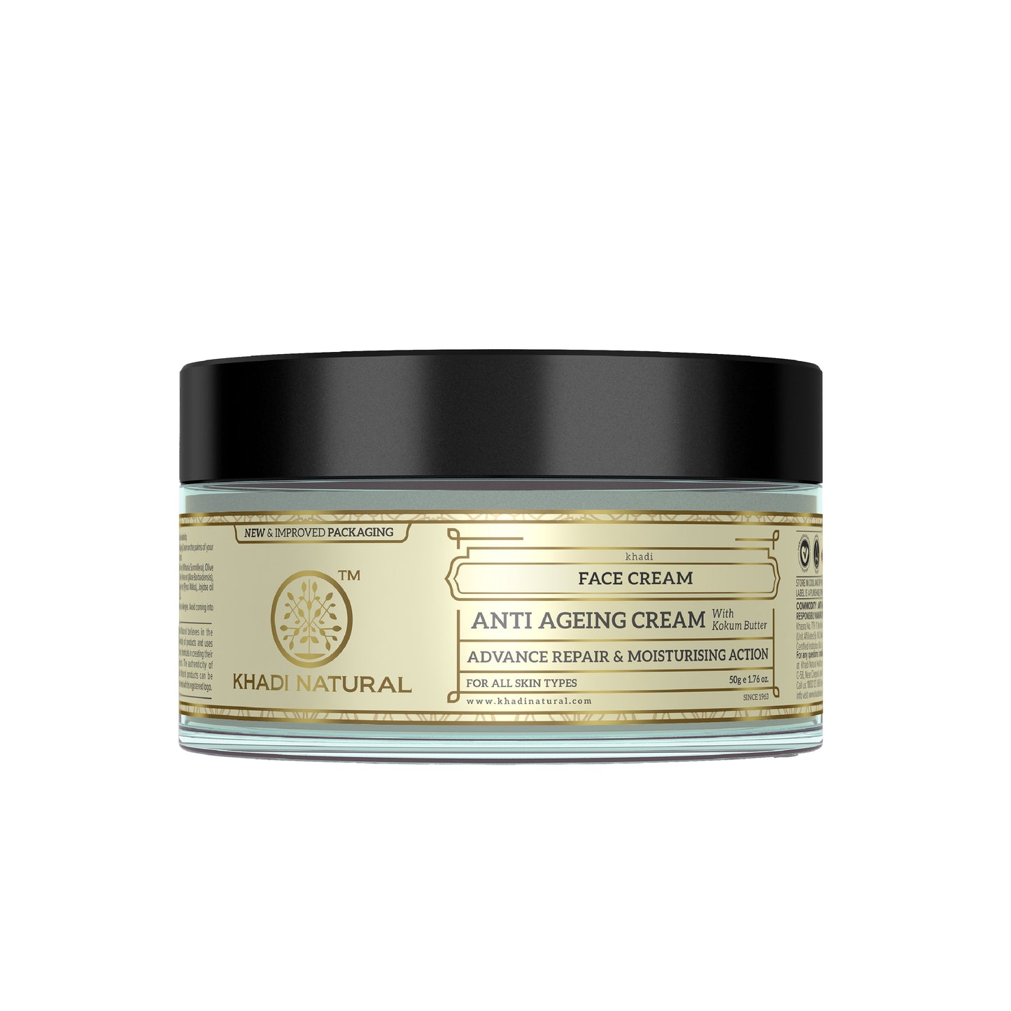 Khadi Natural Herbal Anti Ageing Cream - 50gm