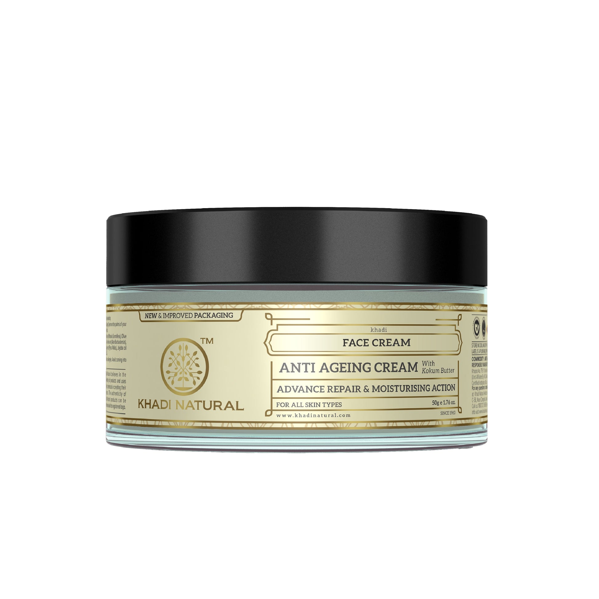 Khadi Natural Herbal Anti Ageing Cream - 50gm