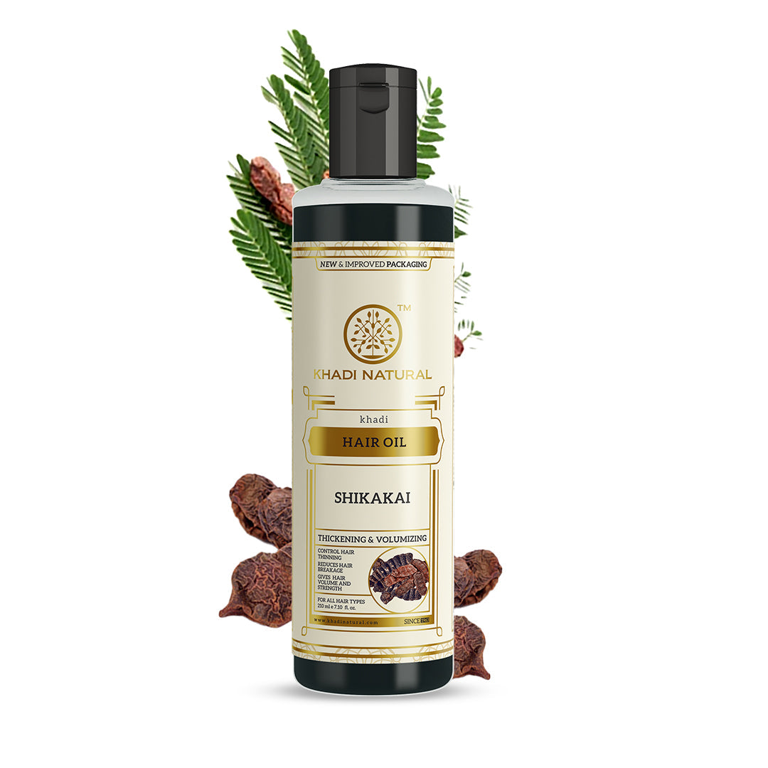 Khadi Natural Shikakai Hair Oil - 210ml