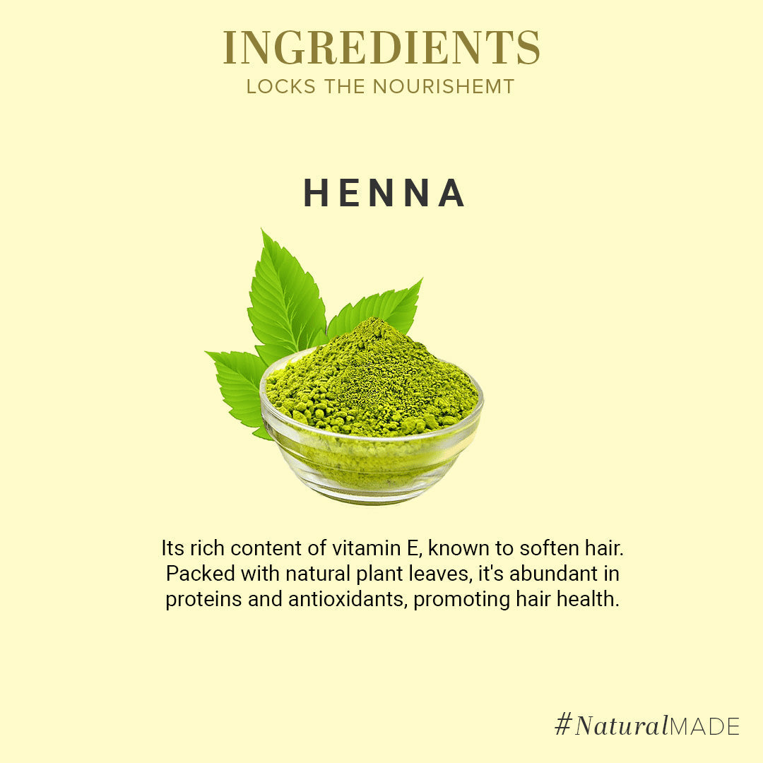 Khadi Natural Organic Herbal Henna Powder for Hair - 100% Natural - 100gm Each