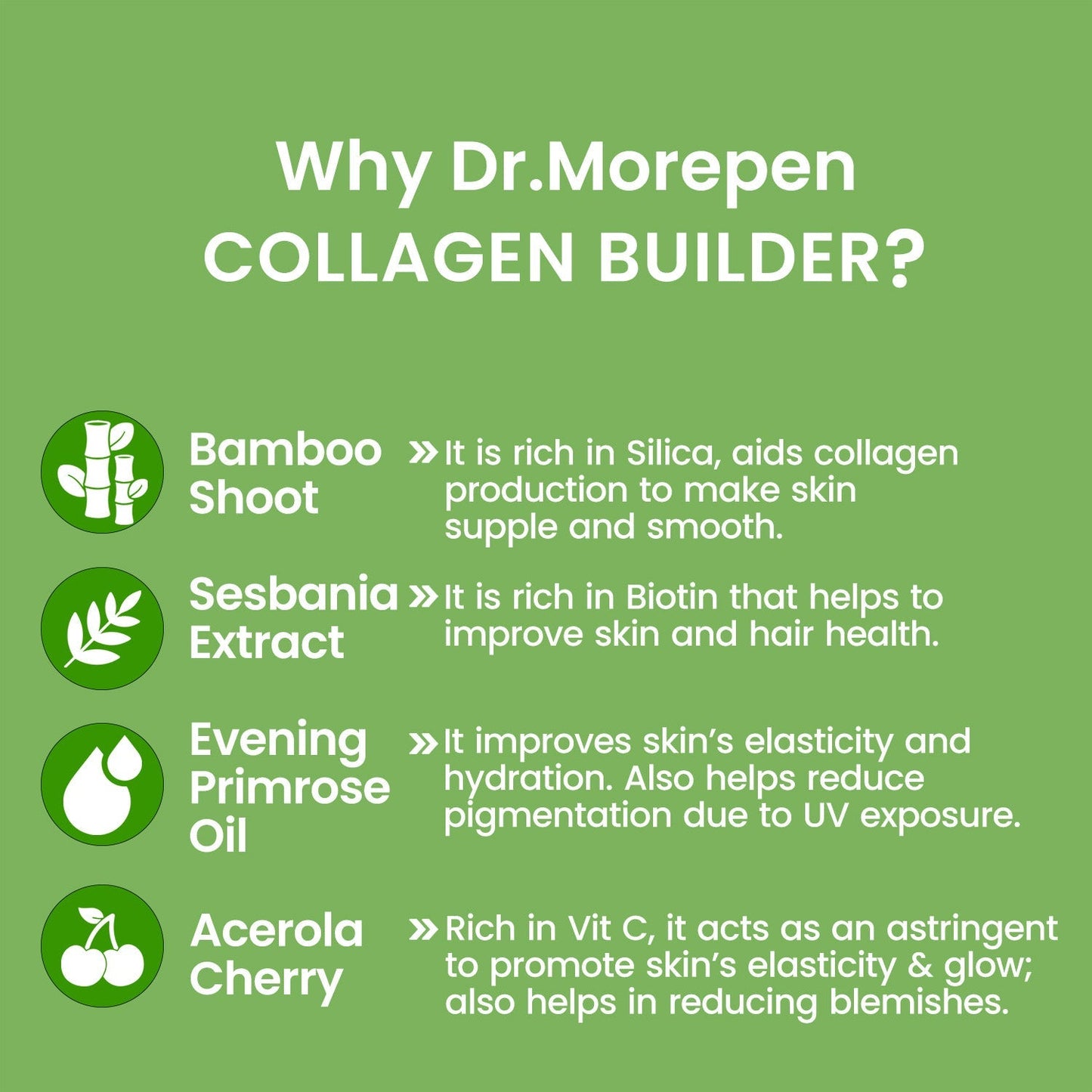 Dr Morpen Natural Collagen Builder | Swadesiicart