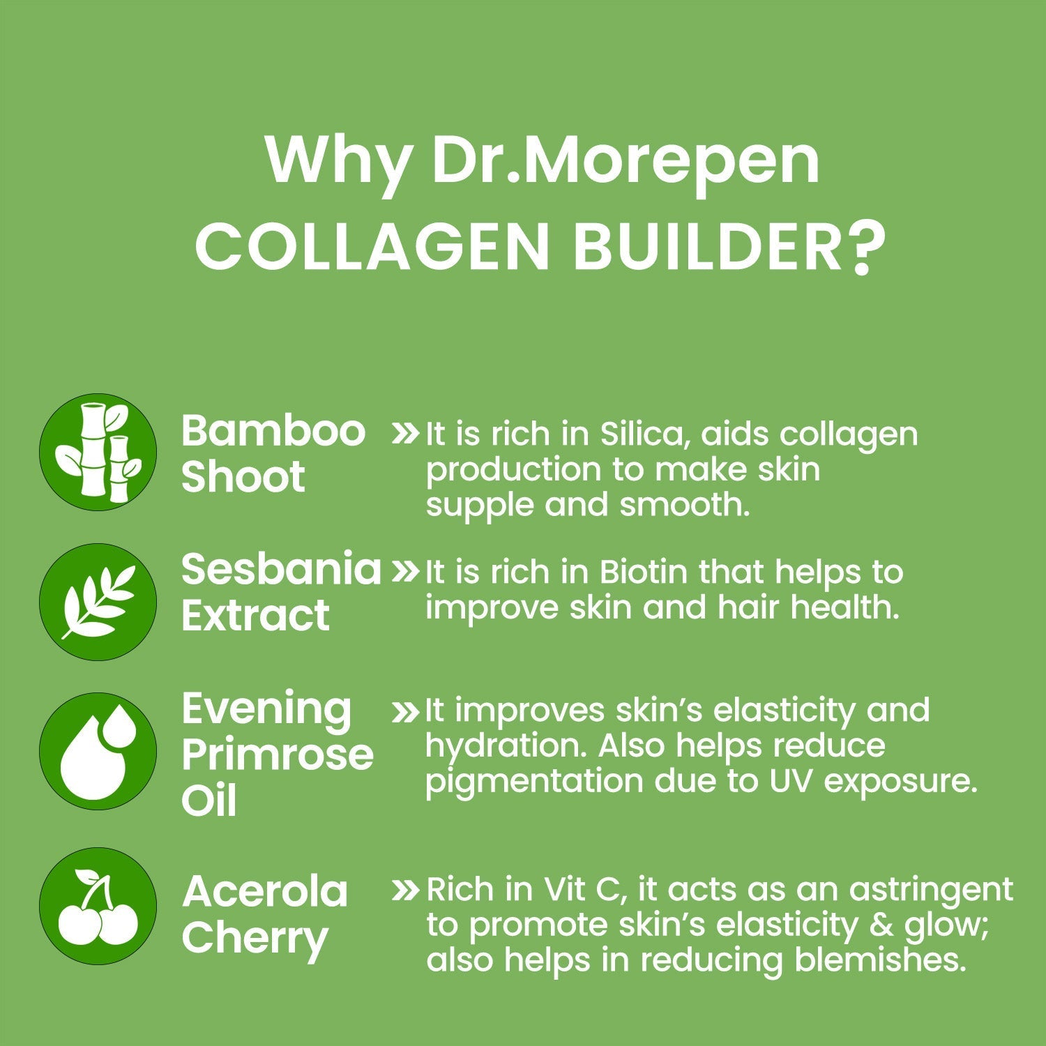 Dr Morpen Natural Collagen Builder | Swadesiicart