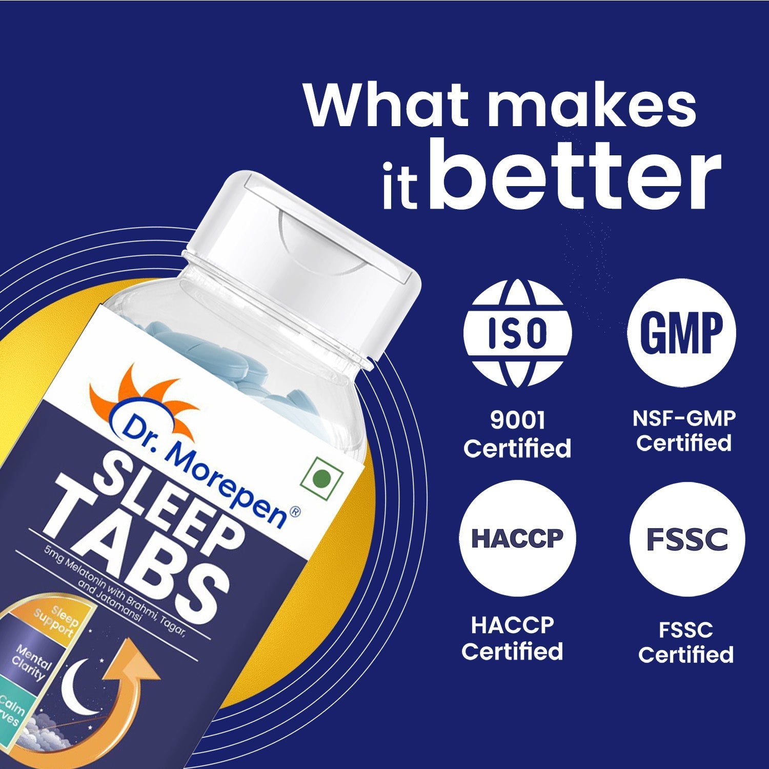 Dr Morpen Sleep Tablets For Men & Women | Swadesiicart