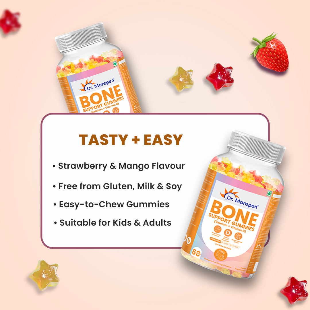 Dr Morpen Bone Support Gummies | Swadesiicart