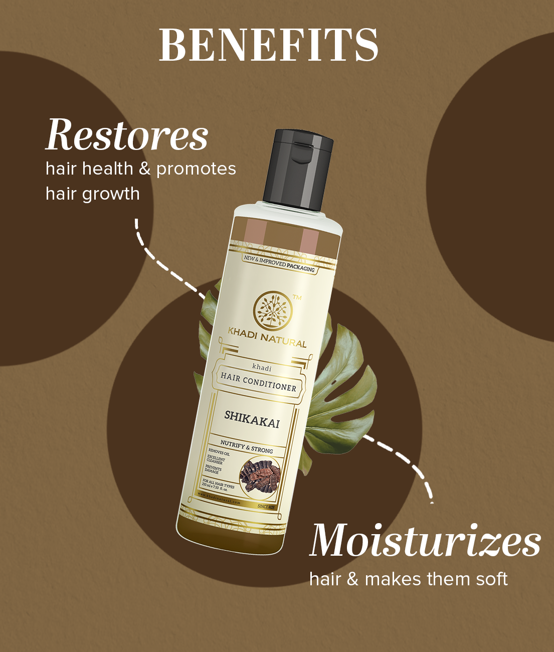 Khadi Natural Shikakai Hair Conditioner - 210ml