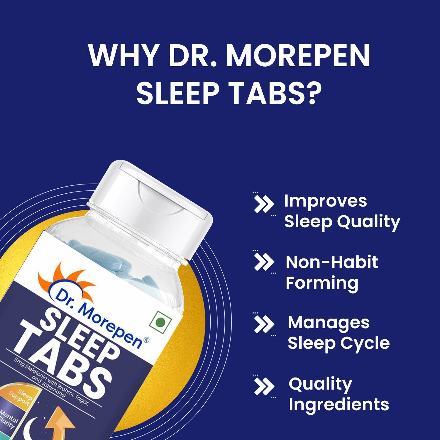 Dr Morpen Sleep Tablets For Men & Women | Swadesiicart