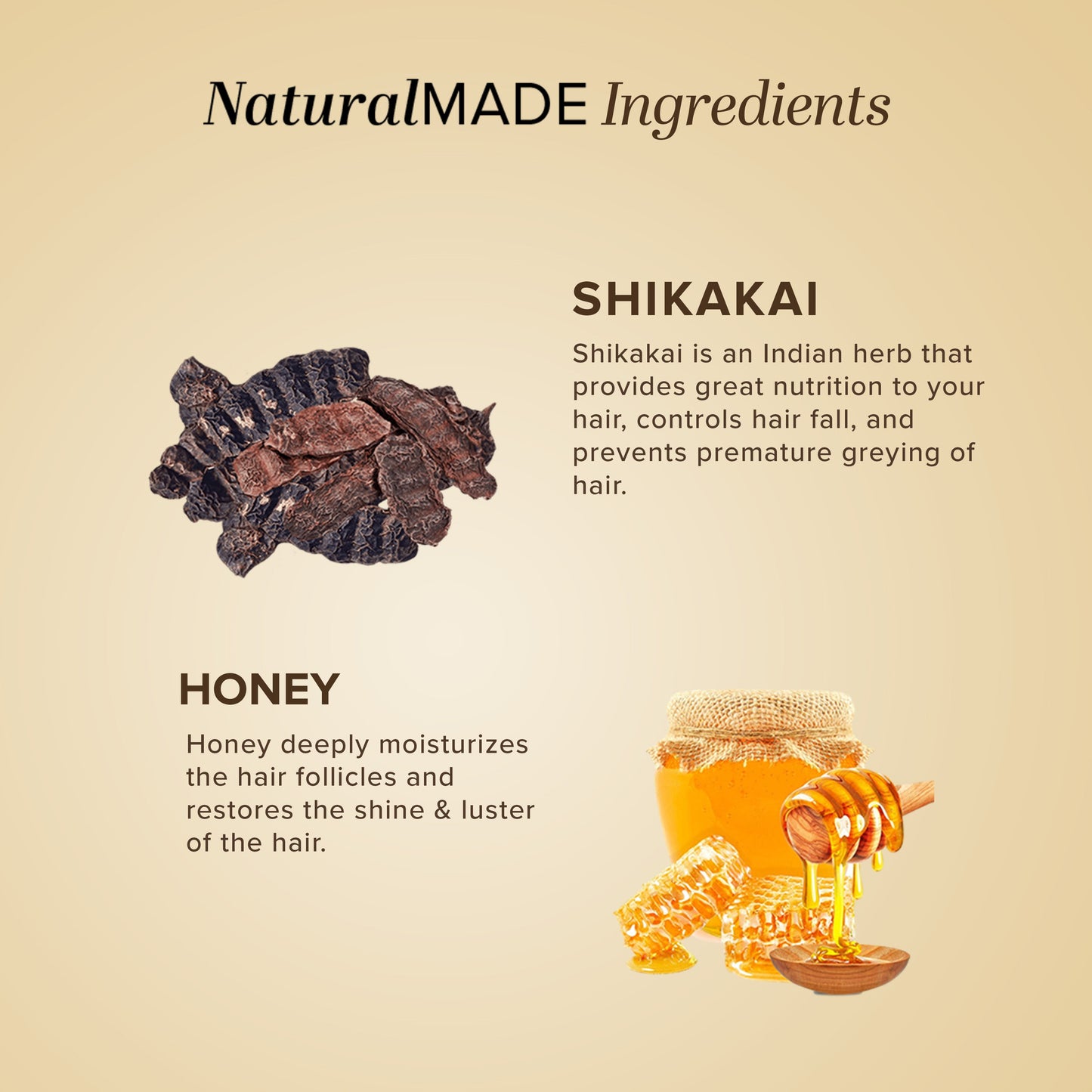 Khadi Natural Shikakai & Honey Cleanser Combo SLS & Paraben Free Pack of 2 - 210ml Each Sale