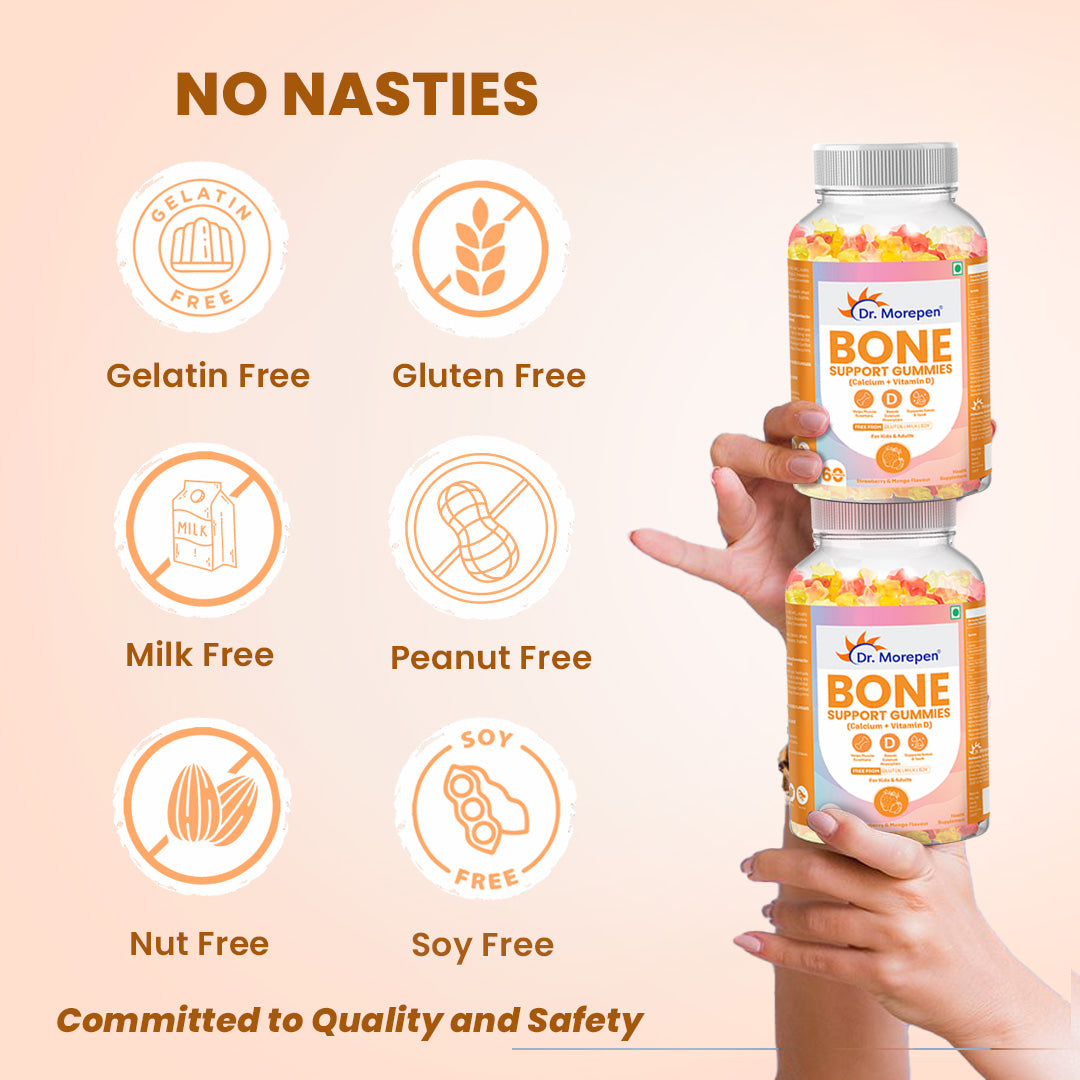 Dr Morpen Bone Support Gummies | Swadesiicart