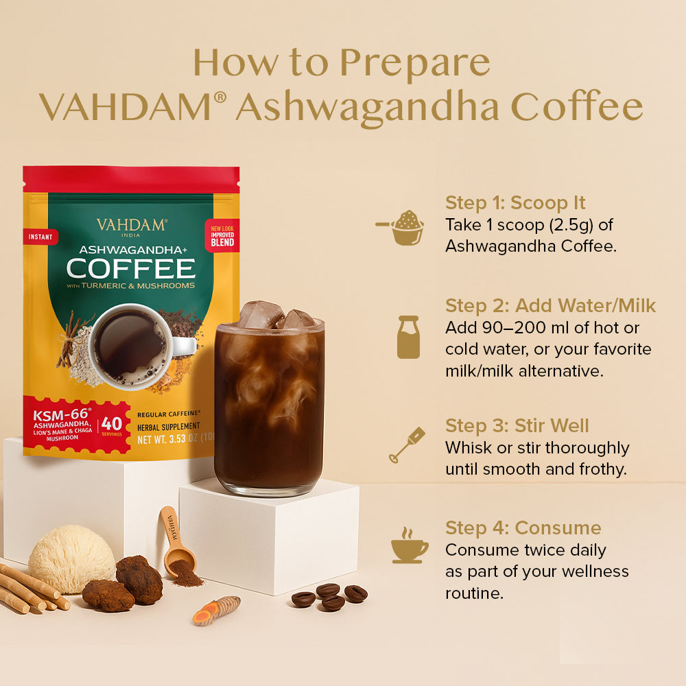 Ashwagandha Coffee - 80 Servings