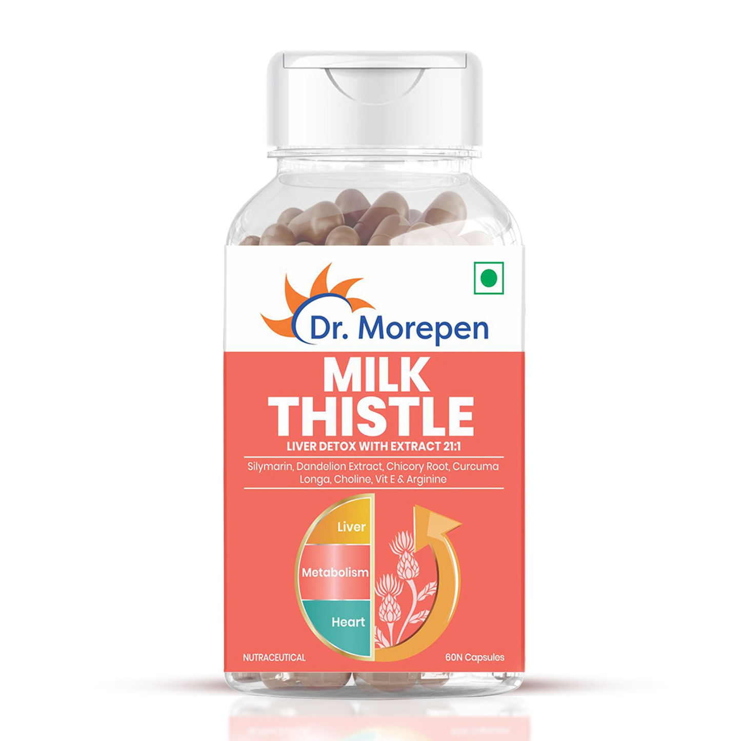 Dr Morpen Milk Thistle Capsules | Swadesiicart