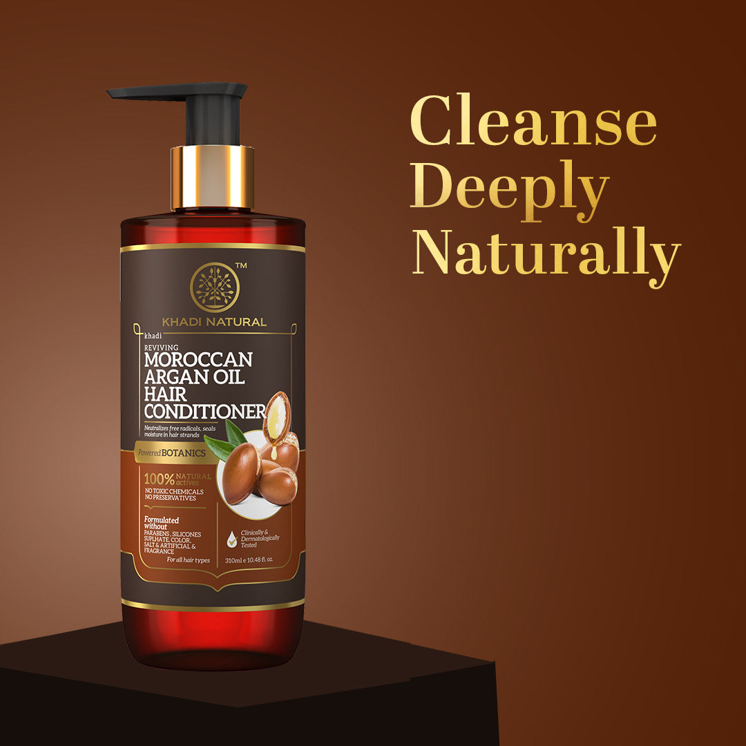 Khadi Natural Moroccan Argan Hair Conditioner - 310ml