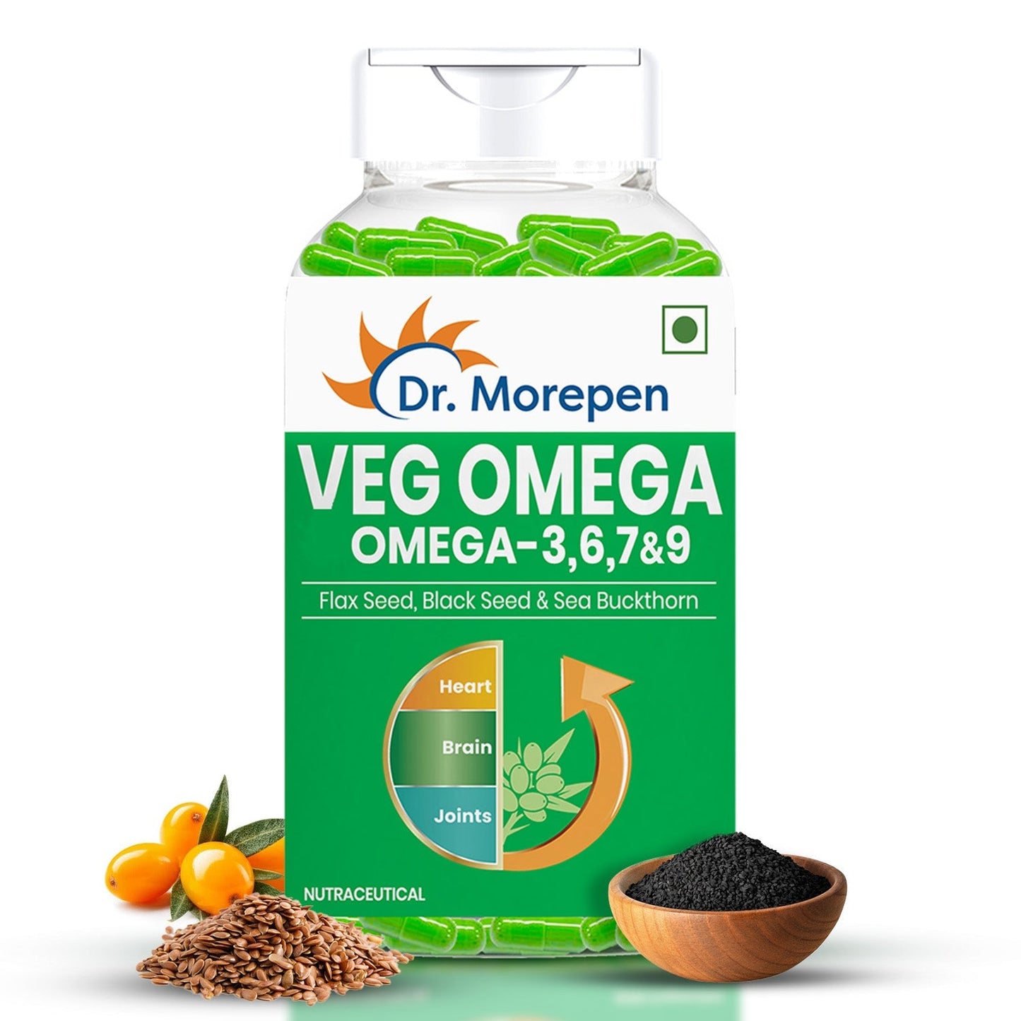 Dr Morpen Veg Omega Capsules | Swadesiicart