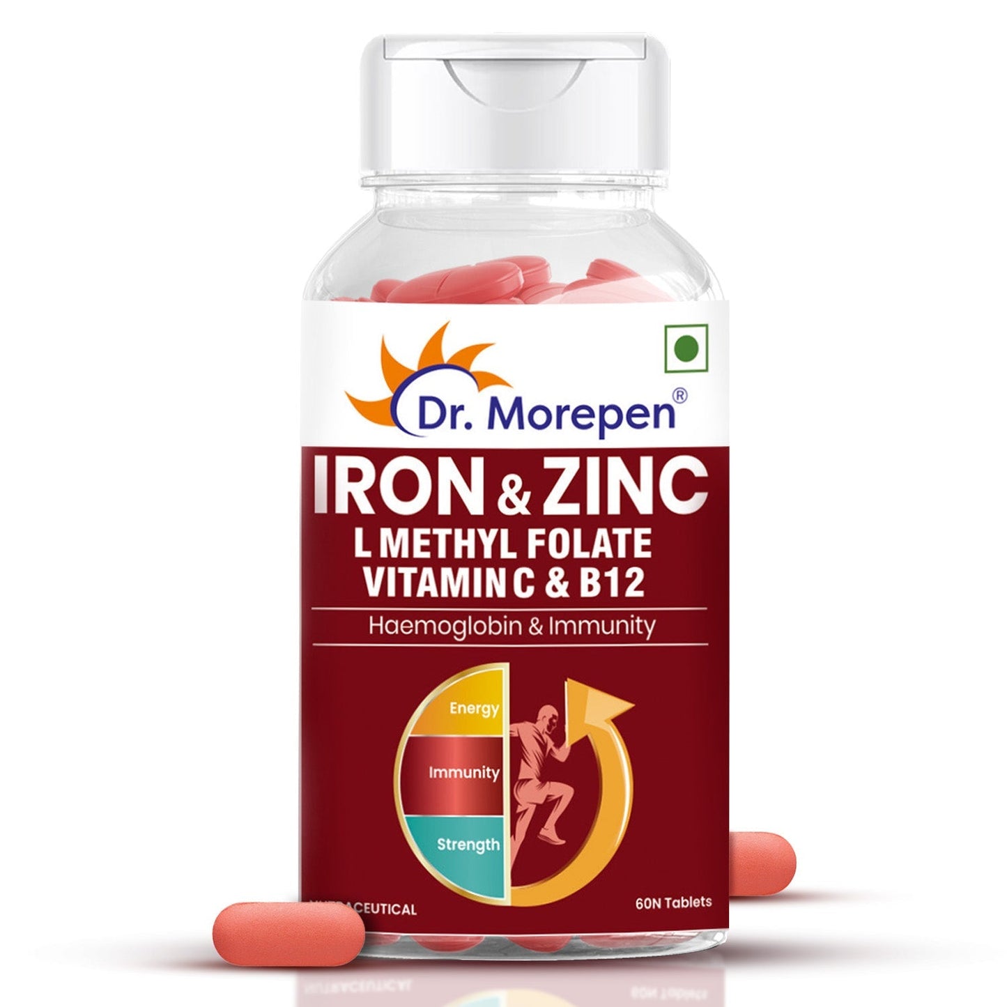 Dr Morpen Iron & Zinc Tablets | Swadesiicart