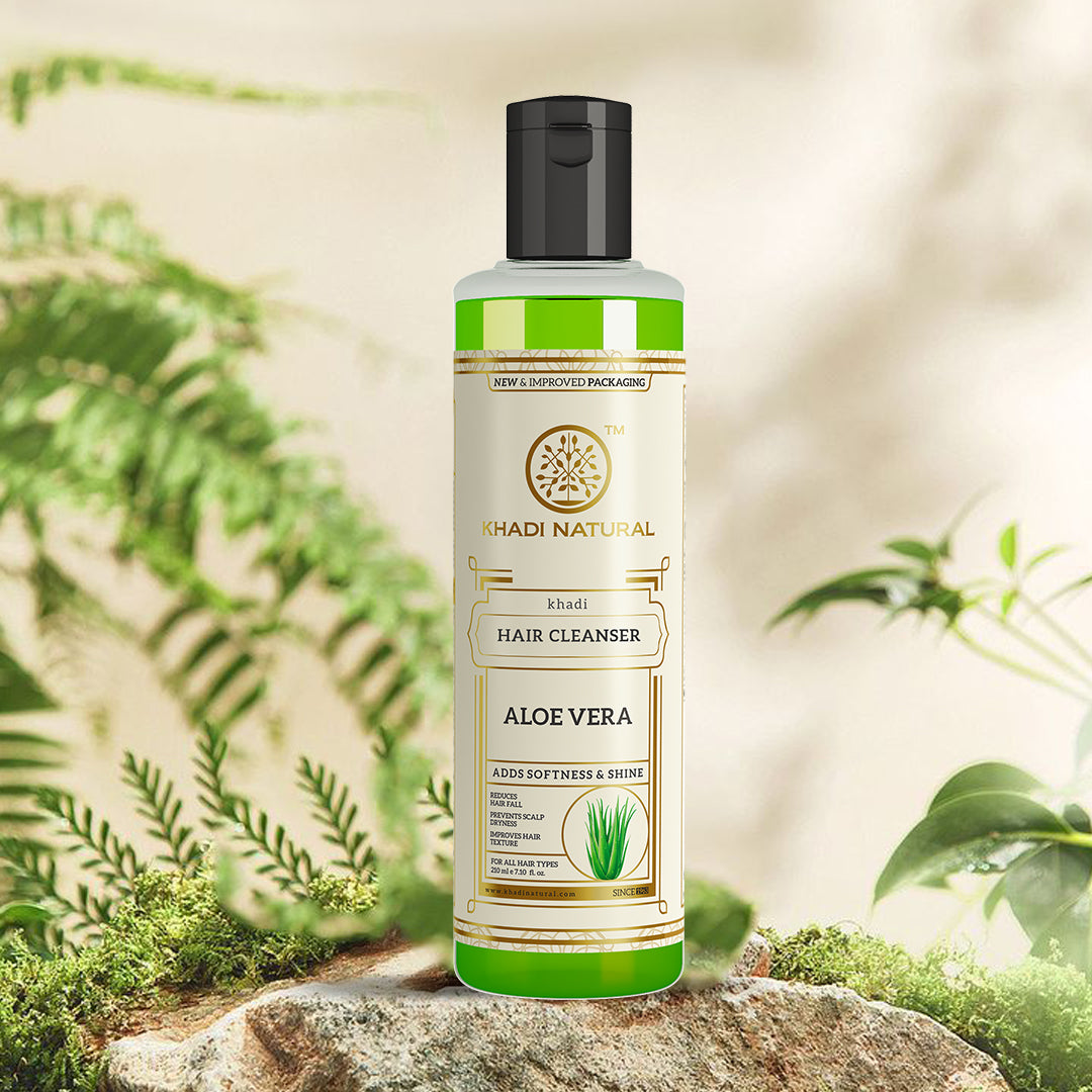 Khadi Natural Aloe Vera Cleanser Combo Pack Of 2 – 210ml Each Sale