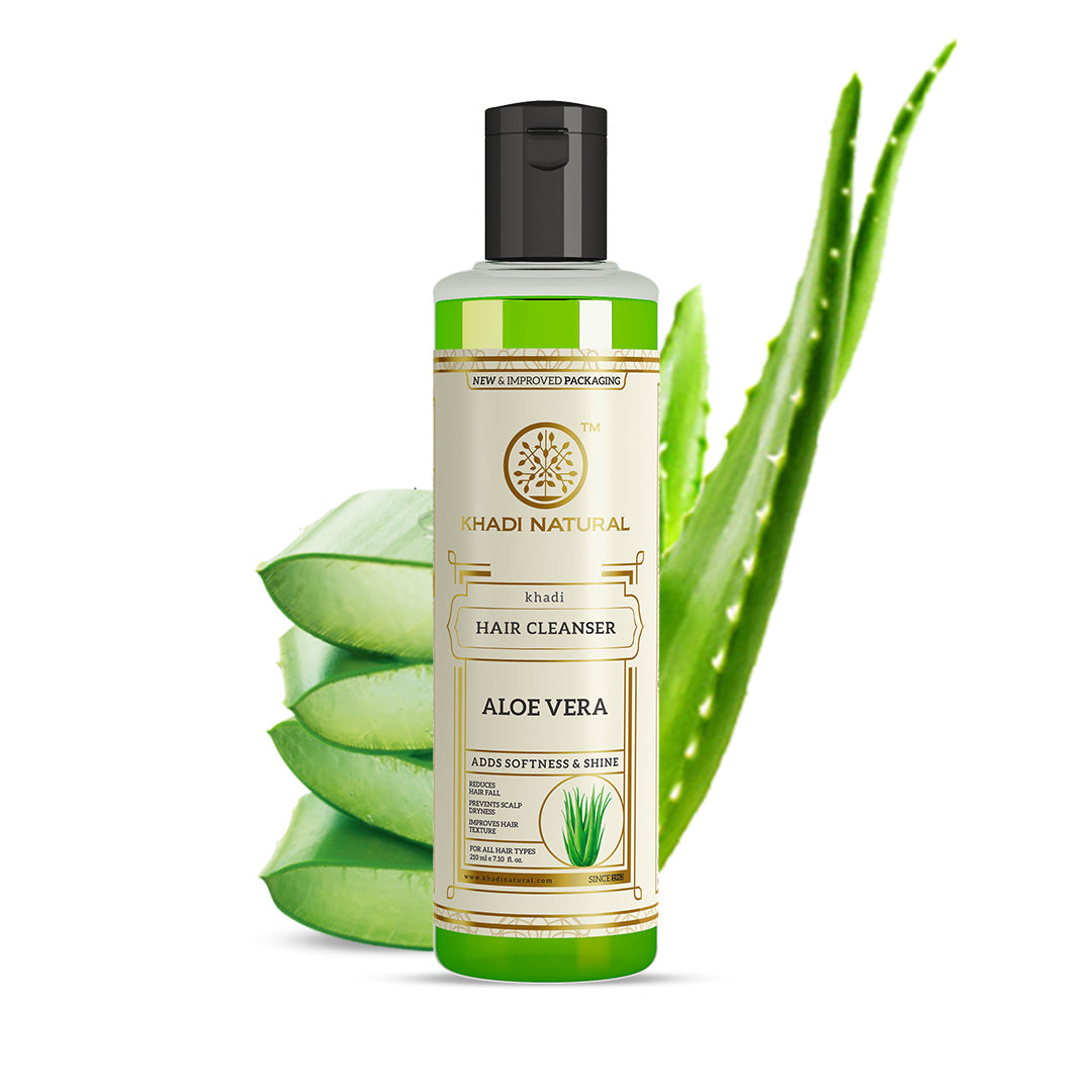 Khadi Natural Aloe Vera Cleanser Combo Pack Of 2 – 210ml Each Sale