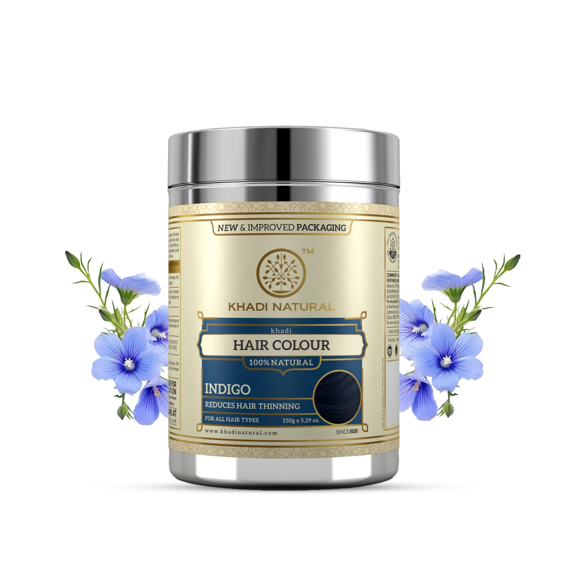 Khadi Natural Indigo Hair Color - 150gm
