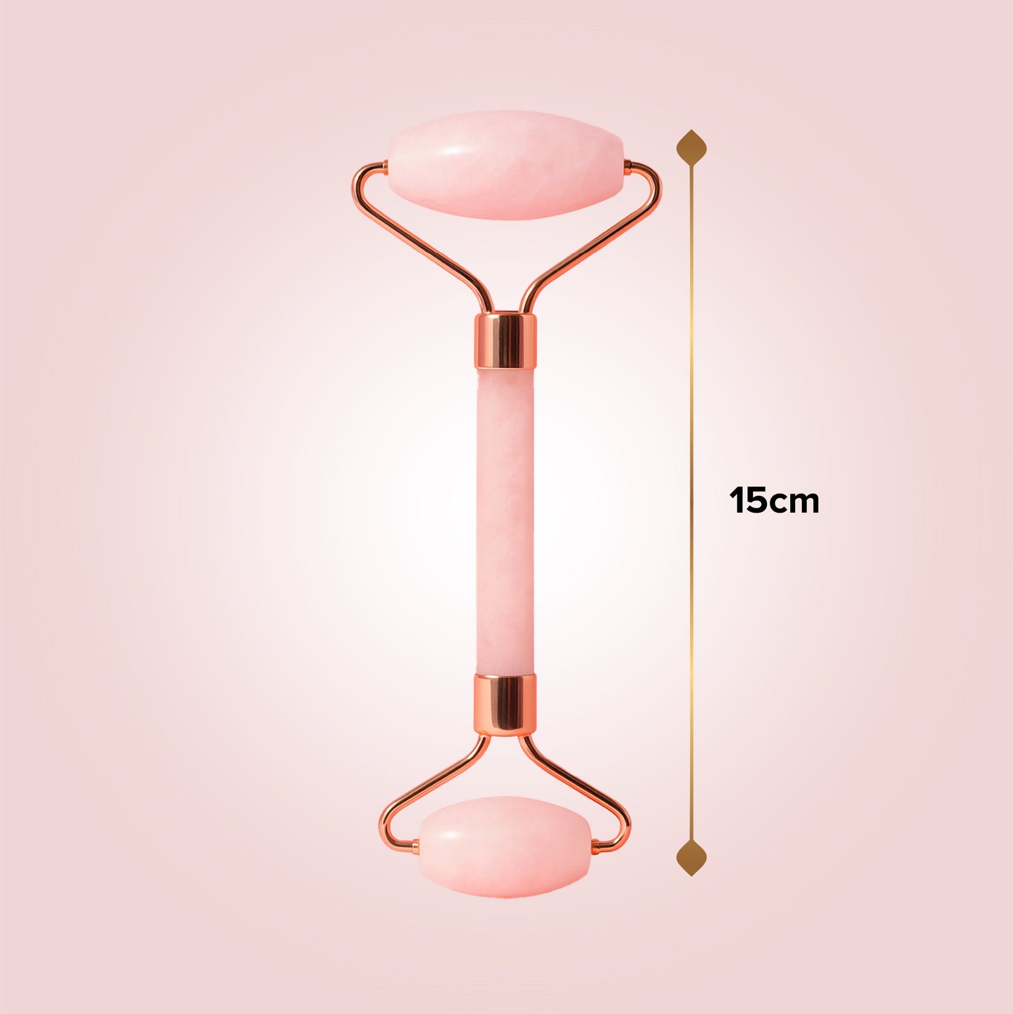 Khadi Natural Rose Quartz Facial Roller