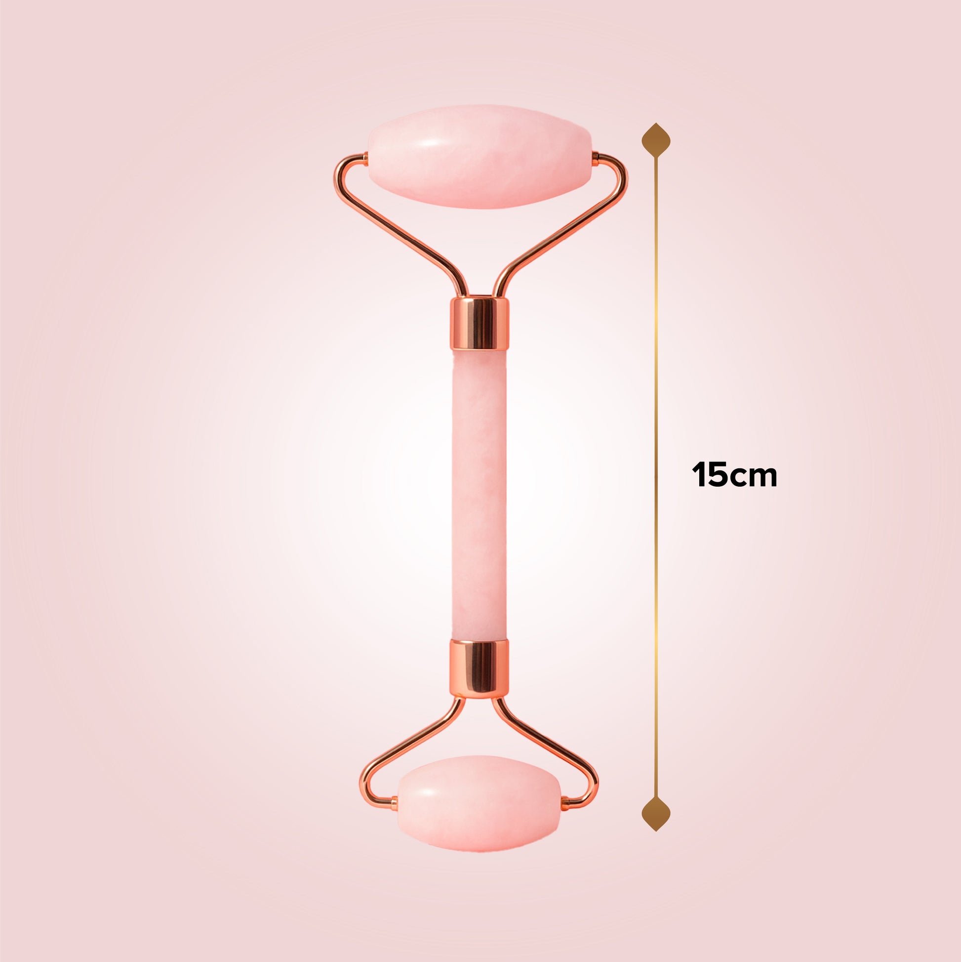 Khadi Natural Rose Quartz Facial Roller