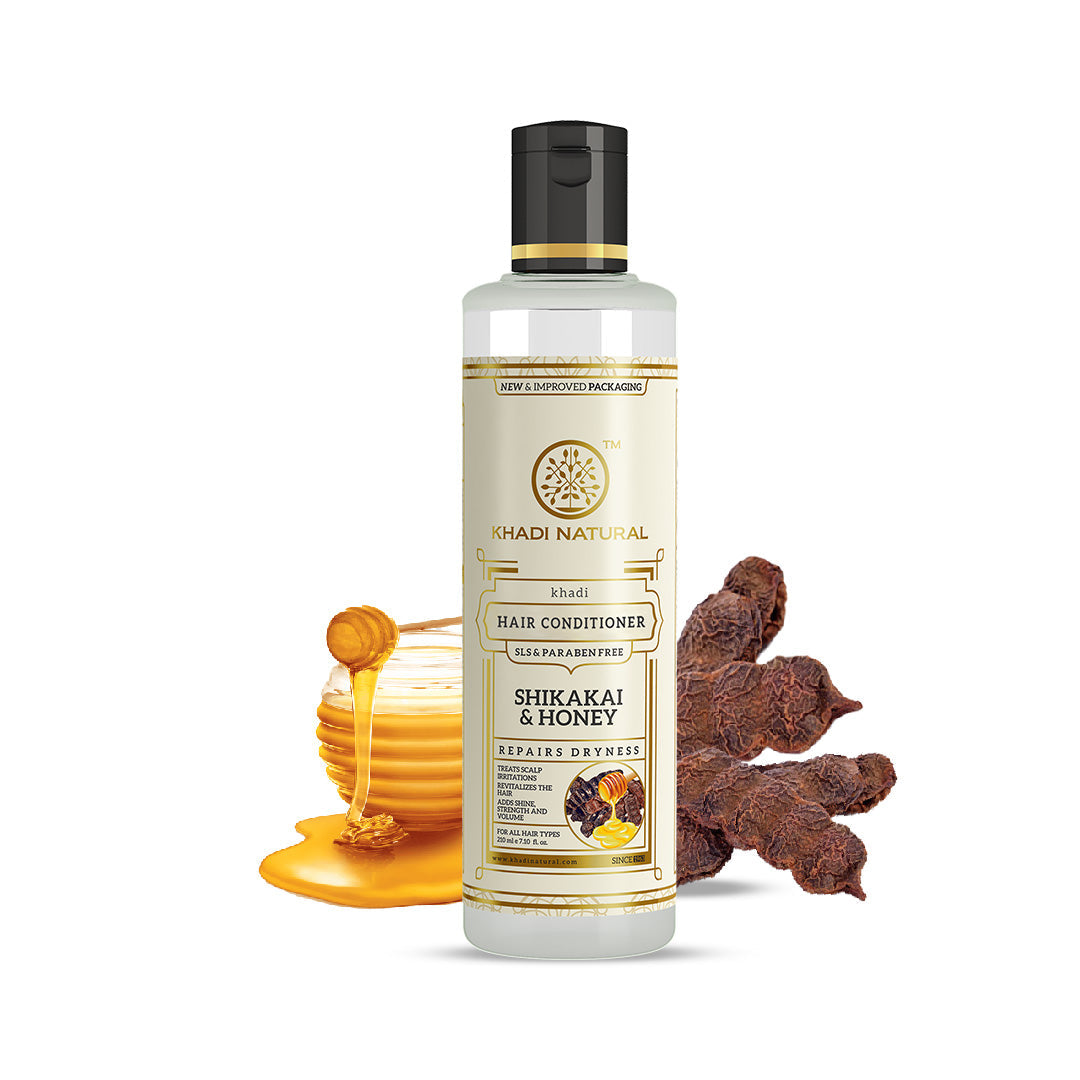 Khadi Natural Shikakai & Honey Hair Conditioner SLS Free Combo Pack Of 2 – 210ml Each Sale