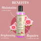 Khadi Natural Rose & Honey Body Wash - 210ml