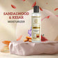 Khadi Natural Sandalwood & Kesar Moisturizer Combo Pack of 2 - 210ml Each