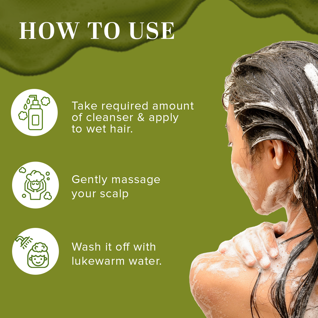 Khadi Natural Amla & Bhringraj Hair Shampoo For Control Dandruff & Hair Fall - 650ml