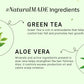 Khadi Natural Herbal Green Tea & Aloevera Hair Conditioner SLS & Paraben Free - 210ml