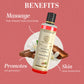 Khadi Natural Sandalwood Massage Oil - Without Mineral Oil - 210ml Sale