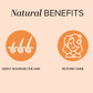 Khadi Natural Herbal Orange Lemongrass Hair Conditioner- SLS & Paraben Free - 210ml