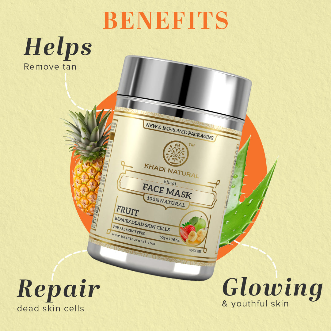 Khadi Natural Fruit Face Mask - 50gm
