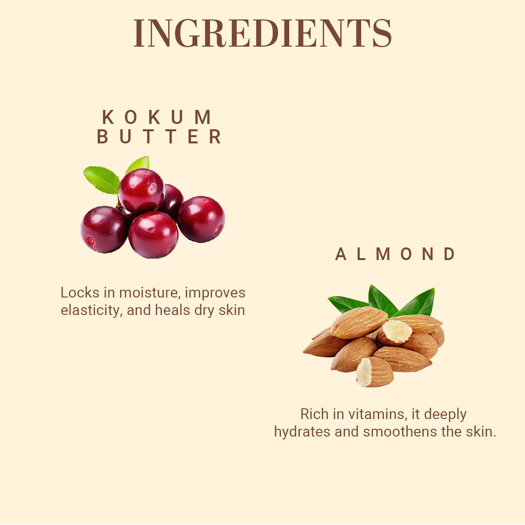 Khadi Natural Almond & Kokum Body Butter - 100gm Sale