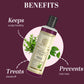 Khadi Natural Henna Thyme Hair Tonic Paraben & Mineral Oil Free - 210ml