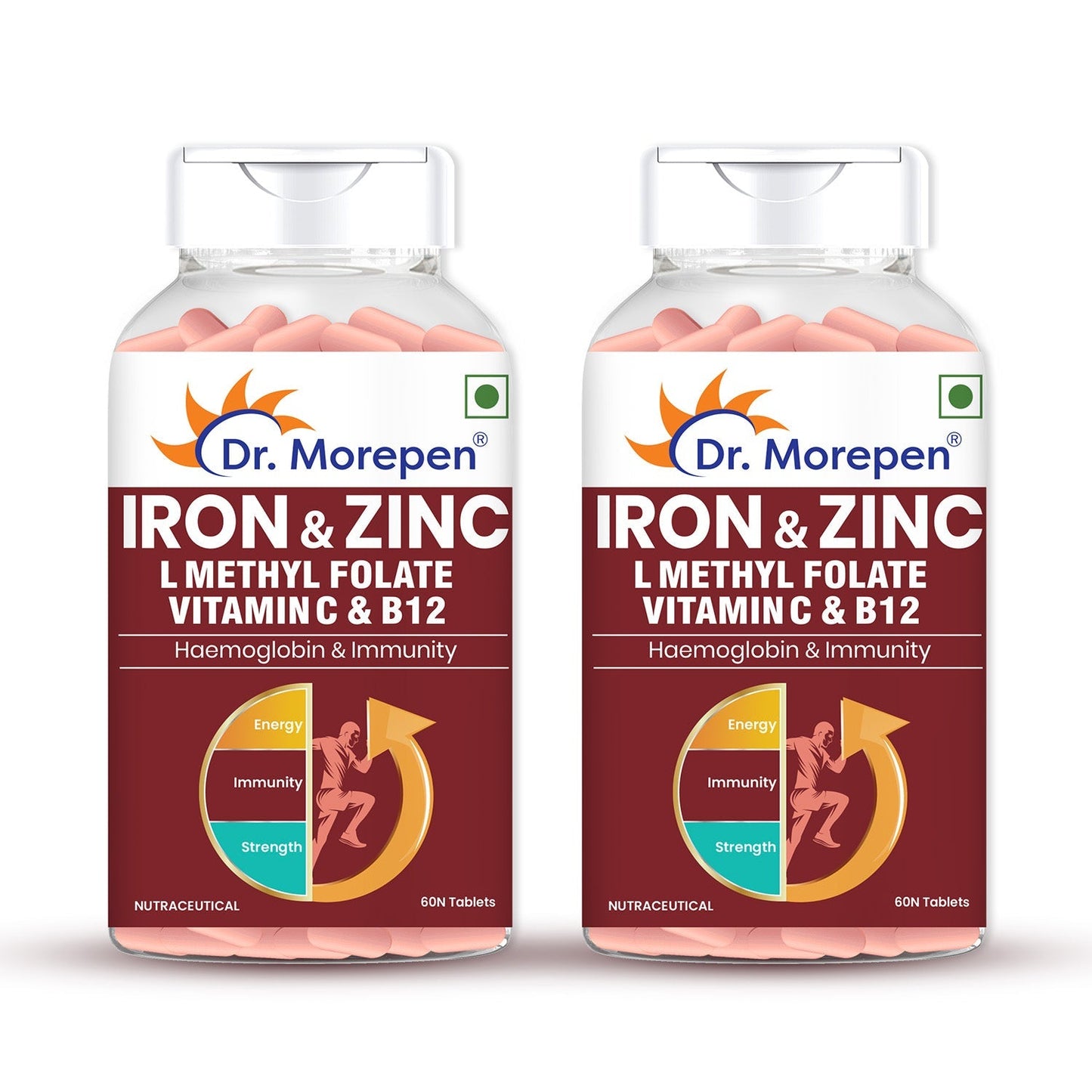 Dr Morpen Iron & Zinc Tablets | Swadesiicart