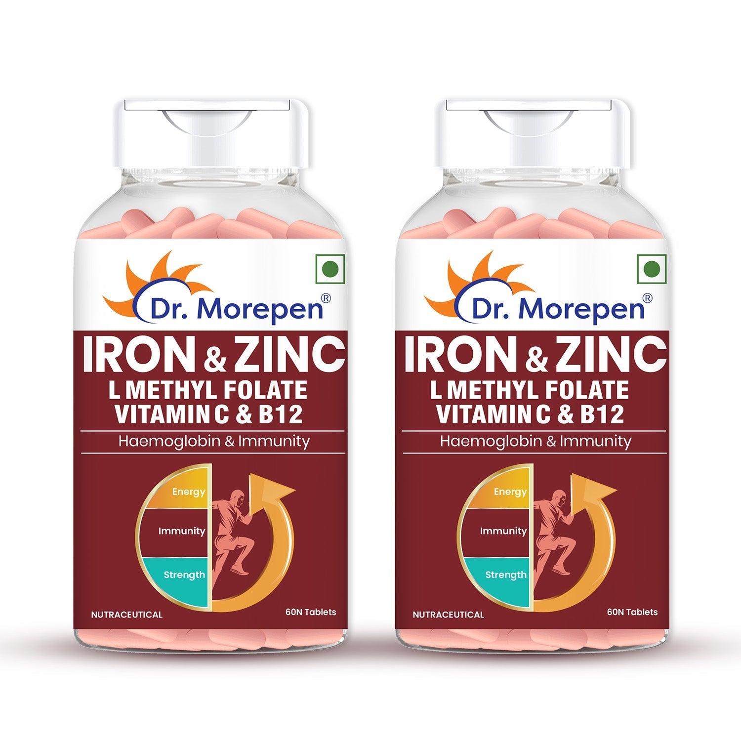 Dr Morpen Iron & Zinc Tablets | Swadesiicart